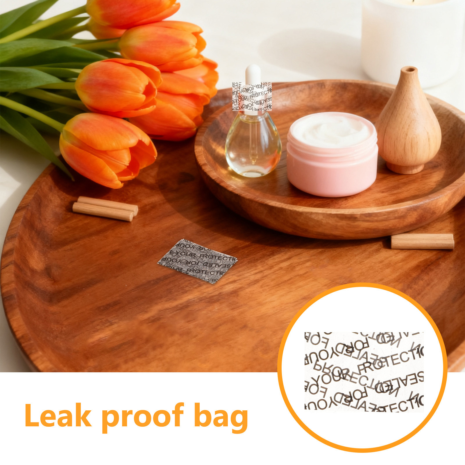 300Pcs Tamper Proof Cap Seals  - огляд і ціна Essential Oils