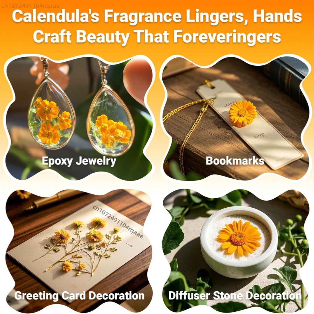 Natural Dried Marigold Flowers - огляд і ціна Chamomile Tea