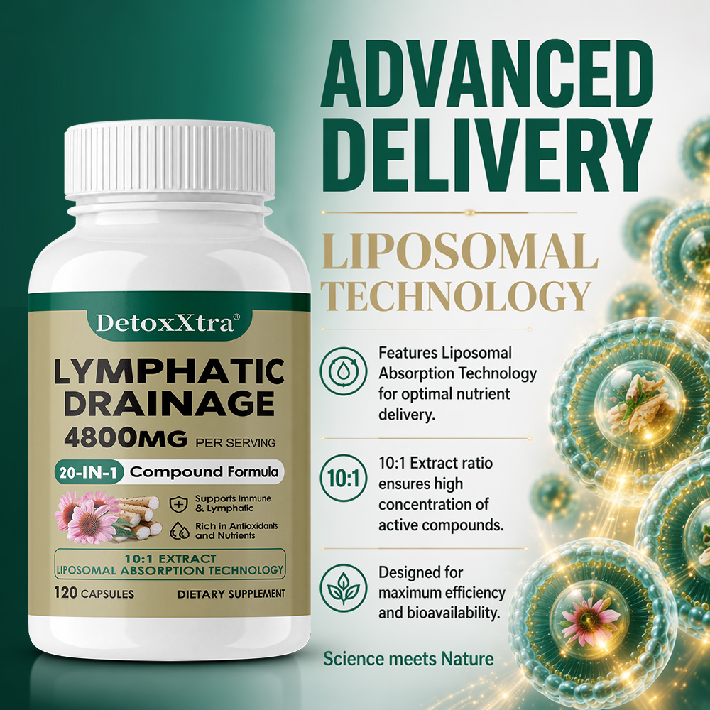 Lymphatic Cleanse Supplement - - огляд і ціна Echinacea
