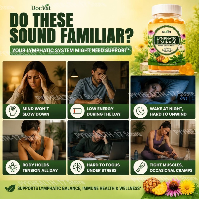 Docteat Lymphatic System Suppo - огляд і ціна Herbal Supplement