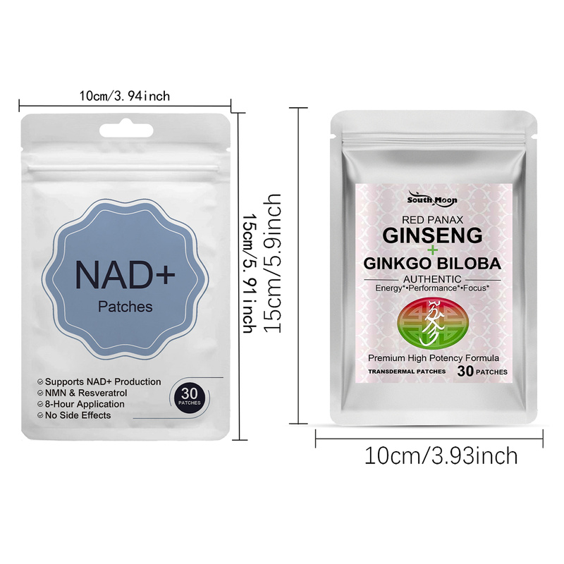 NAD+ Patches & Red Panax Ginse - огляд і ціна Ginger Tea