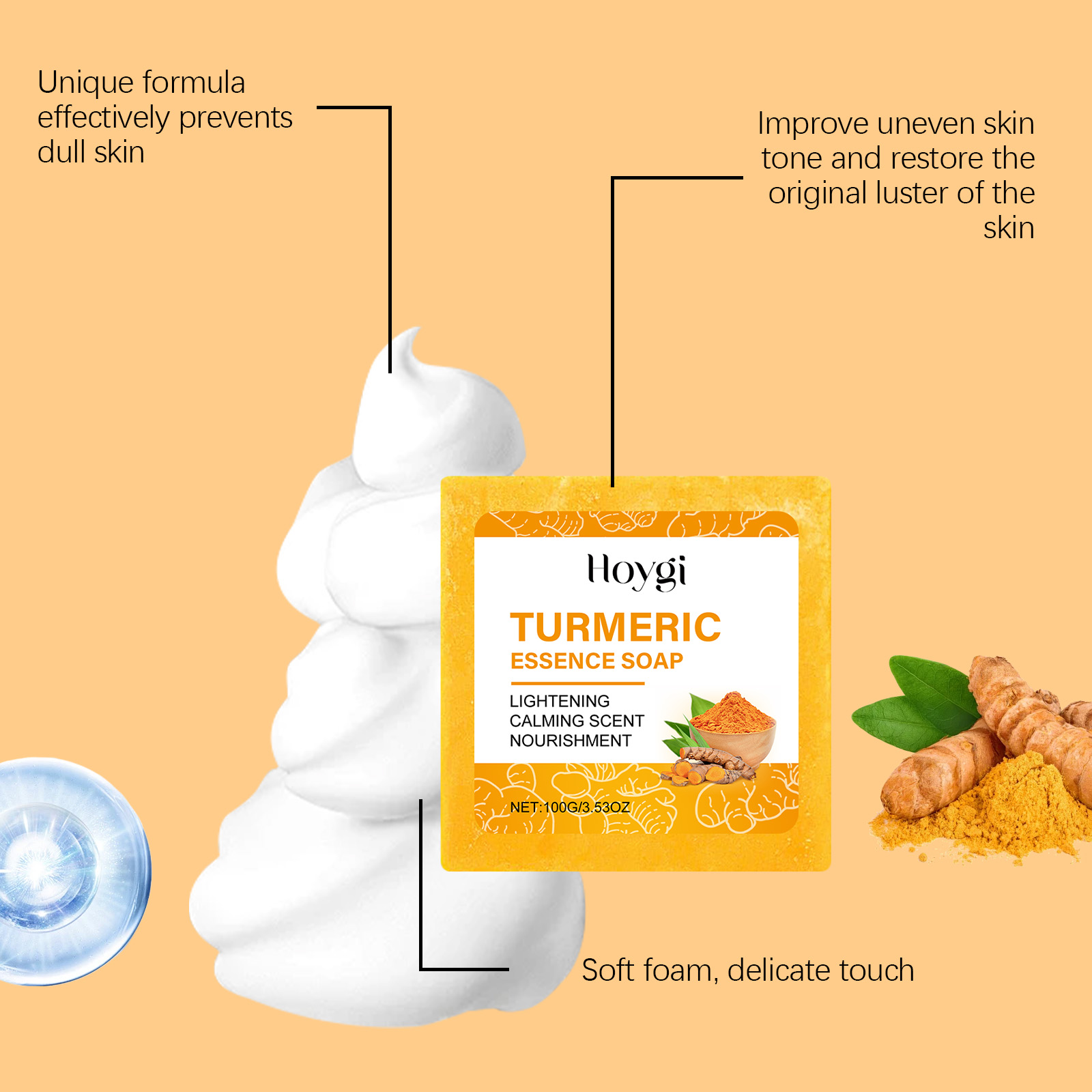 Turmeric Skincare Set Body Soa - огляд і ціна Turmeric