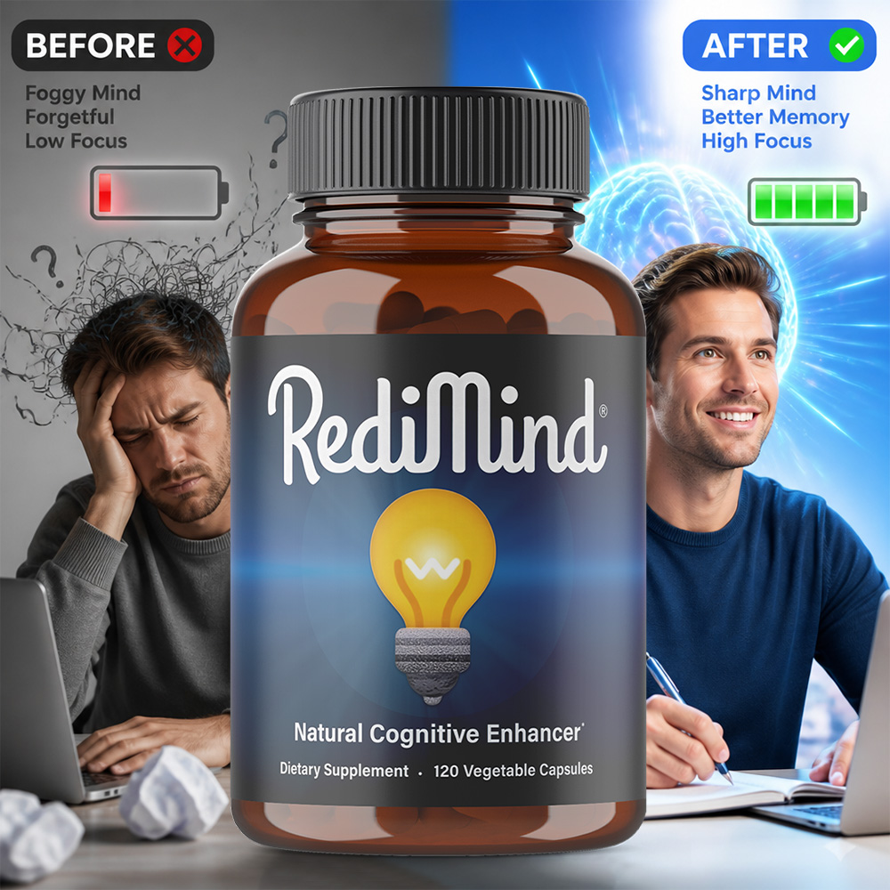 RediMind Natural Cognitive Enh - огляд і ціна Ginger Tea