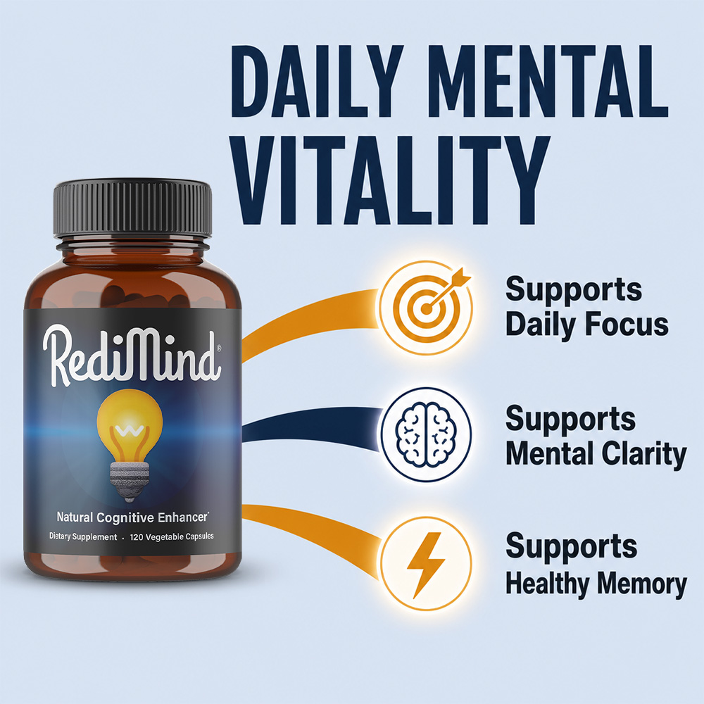 RediMind Natural Cognitive Enh - огляд і ціна Ginger Tea